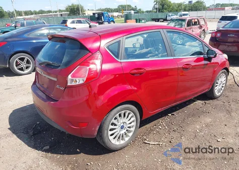 2015 Ford Fiesta Titanium from USA, damaged, VIN 3FADP4FJ9FM200472